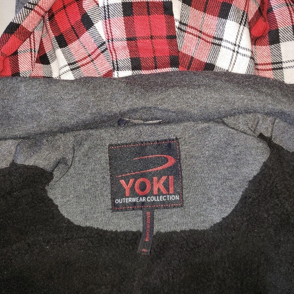 Yoki NWT charcoal gray toggle jacket - Picture 2 of 8